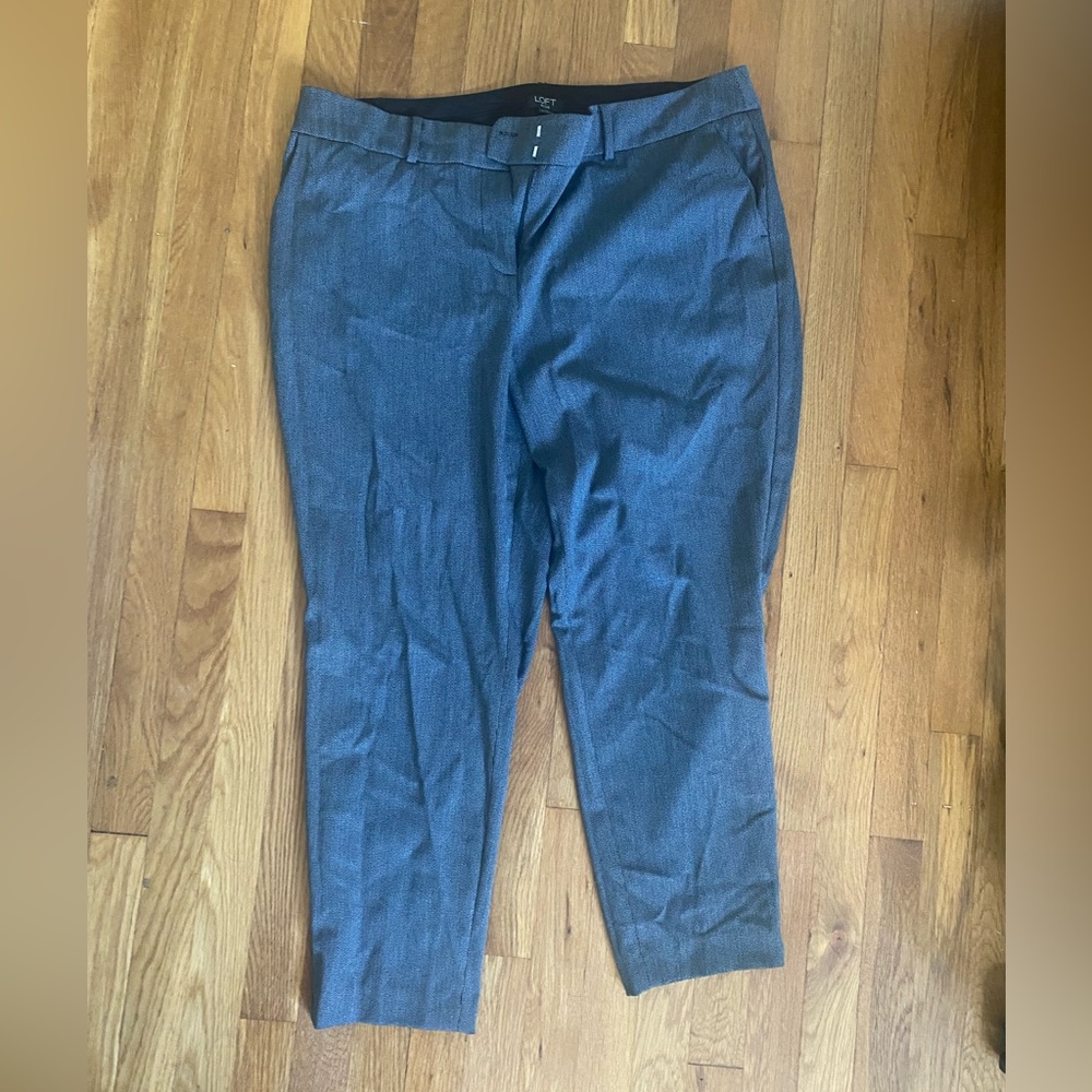 Loft Plus Skinny Ankle Trouser